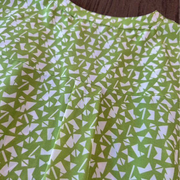 Josephine Tie Front Short Sleeve Blouse Size Medium - Picture 10 of 10